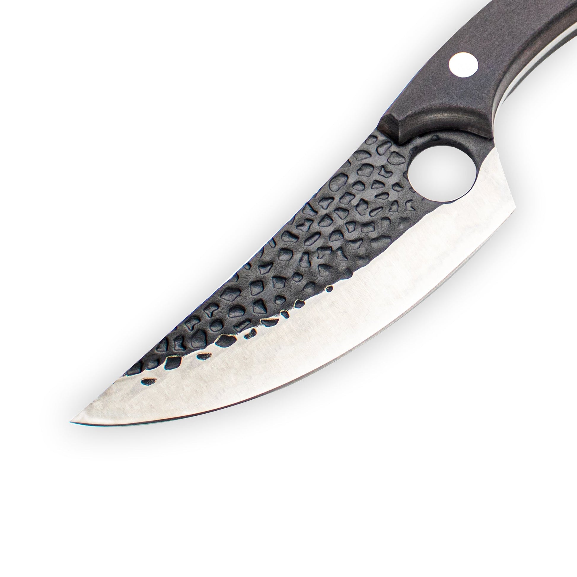Hammered RVS Gladiator Series - Universeel Koksmes met holster Shinrai Japan