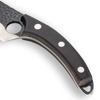 Hammered RVS Gladiator Series - Universeel Koksmes met holster Shinrai Japan