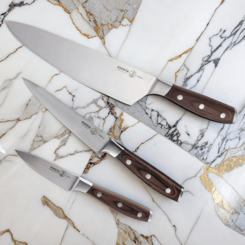 Messermeister - avanta 3-delige pakkawood starter set Messensets Messermeister