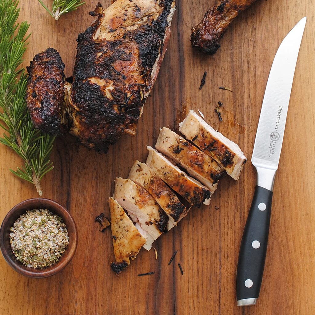 Messermeister - Avanta 4-delige zwarte steak messenset Messensets Messermeister