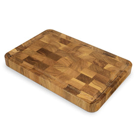Satake - Cutting board 30x20x3 cm - Oak Wood Satake - Snijplank Eiken Gestoken met goot - 30x20x3 cm Snijplanken Satake