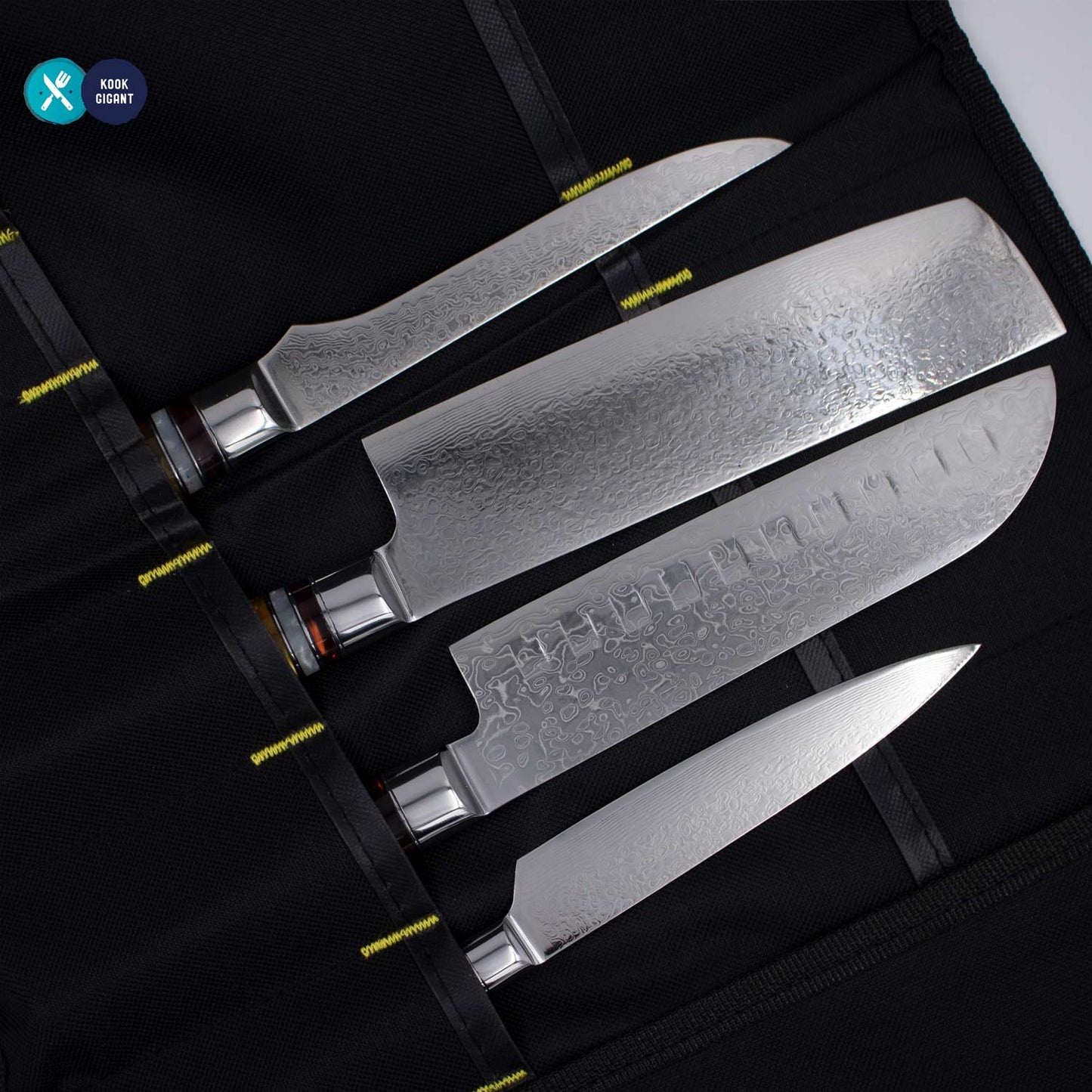 Shinrai Japan™ - Messentas voor 12 messen Messenblokken Shinrai Japan