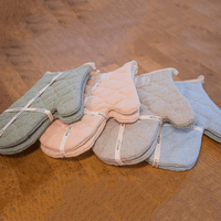 Witloft - Gerecycled Katoen Ovenwanten (2 st.) - Hemelblauw Ovenwanten Witloft