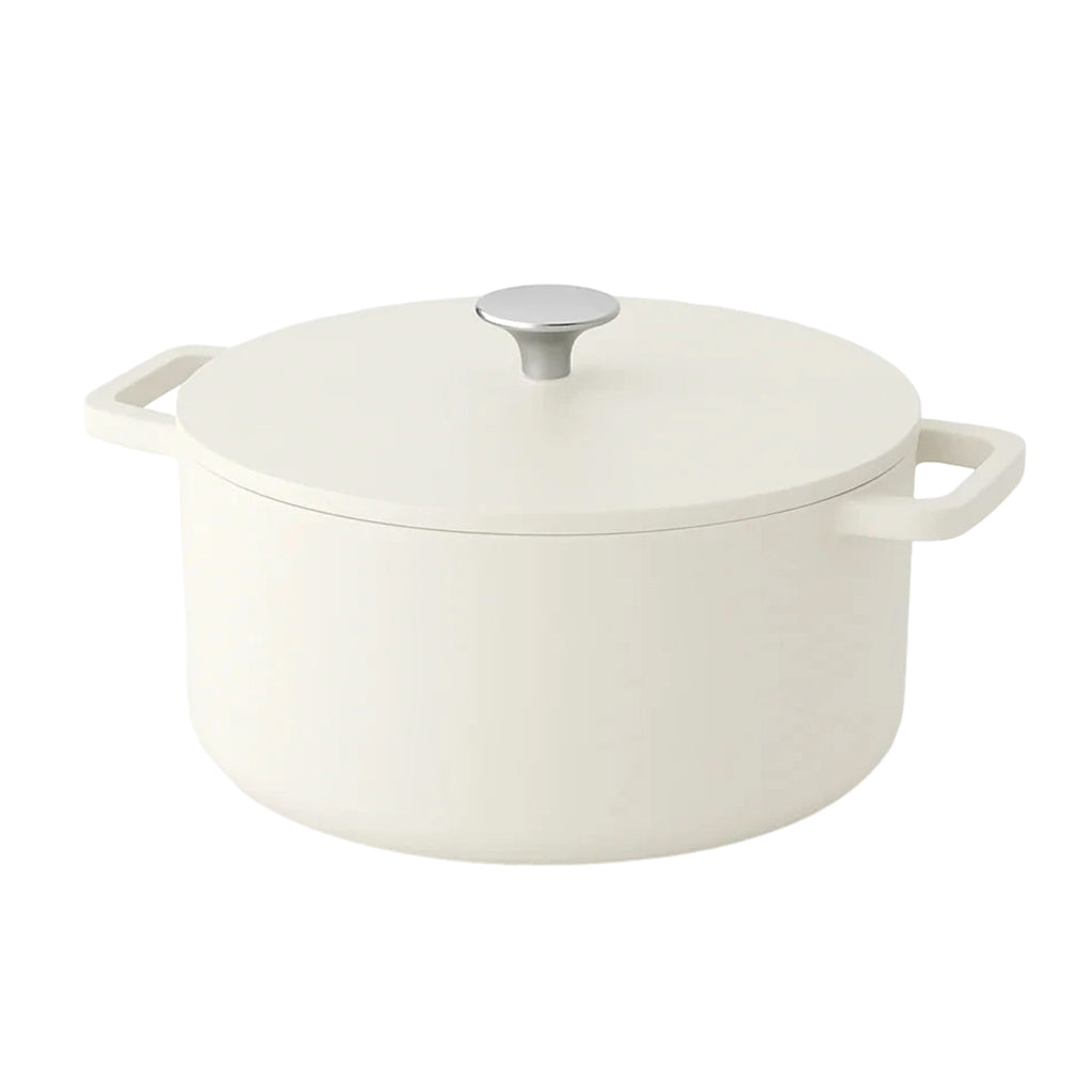 Cook & Pan - Go Ivory Cast Iron Frying Pan 28 cm - 6.5 liters