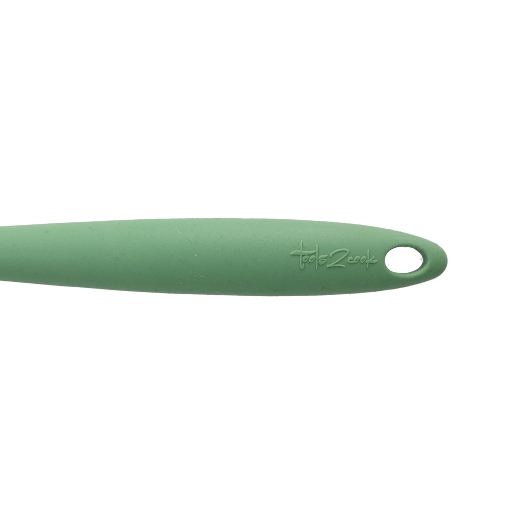 Outils2Cook - Spatule de Cuisson en Silicone Vert Sauge