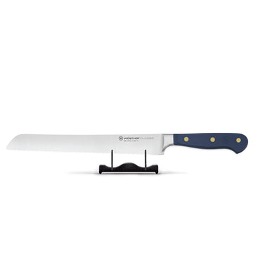Wusthof - Classic Broodmes met dubbele kartelrand Wild Blueberry 23 cm