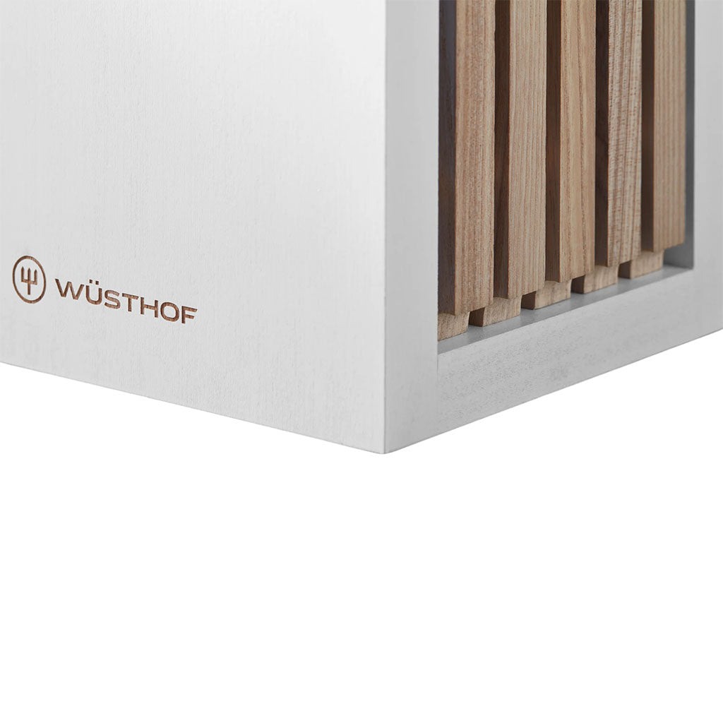 Wusthof - Classic Messenset 5-delig Wit met blok