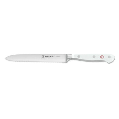 Wusthof - Classic Messenset 6-delig met Santoku Wit met blok