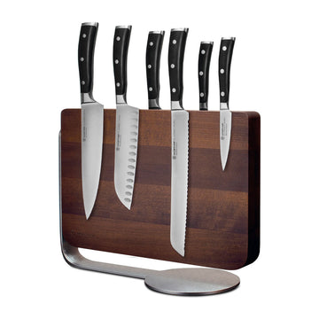 Wusthof - Classic Ikon 6-Piece Knife Set with Magnetic Knife Block