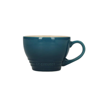 Le Creuset - Large Cappuccino Mug Deep Teal 0.4l