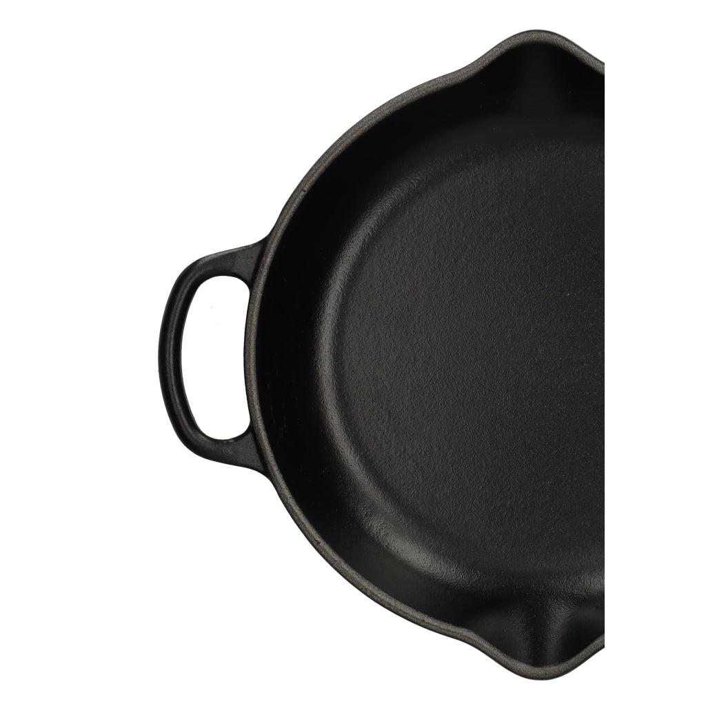 LeCreuset - Skillet Signature round Matte Black 23cm