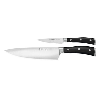 Wusthof - Classic Ikon Chef's Knife + Office Knife