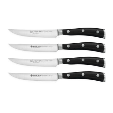 Wusthof - Classic Ikon Steakmessenset 4-delig