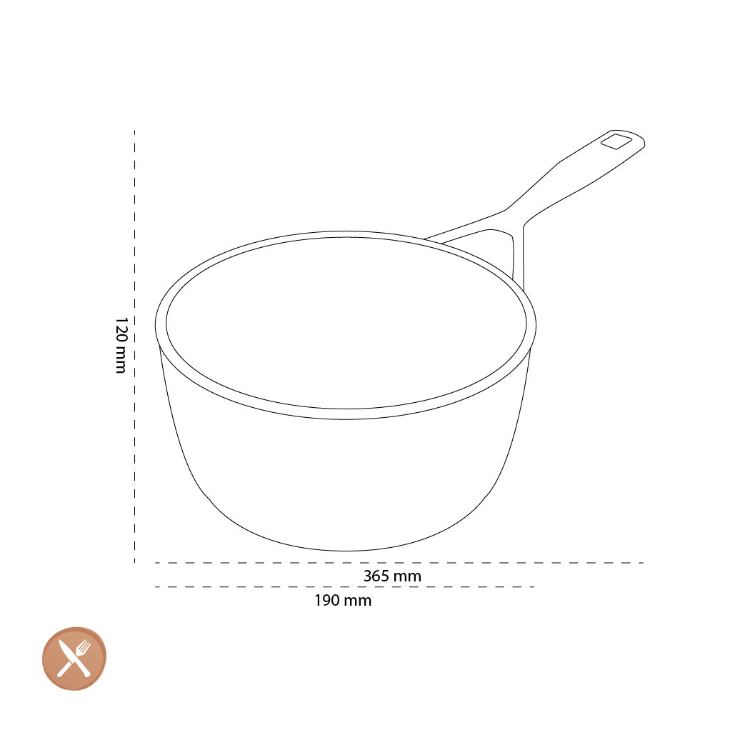 Demeyere - Alu Pro 5 Ceraforce Saucepan without lid 18 cm