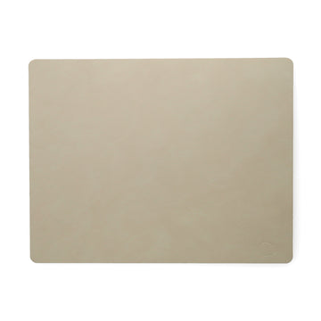 Lind DNA - Tablemat Square L Nupo Oyster White