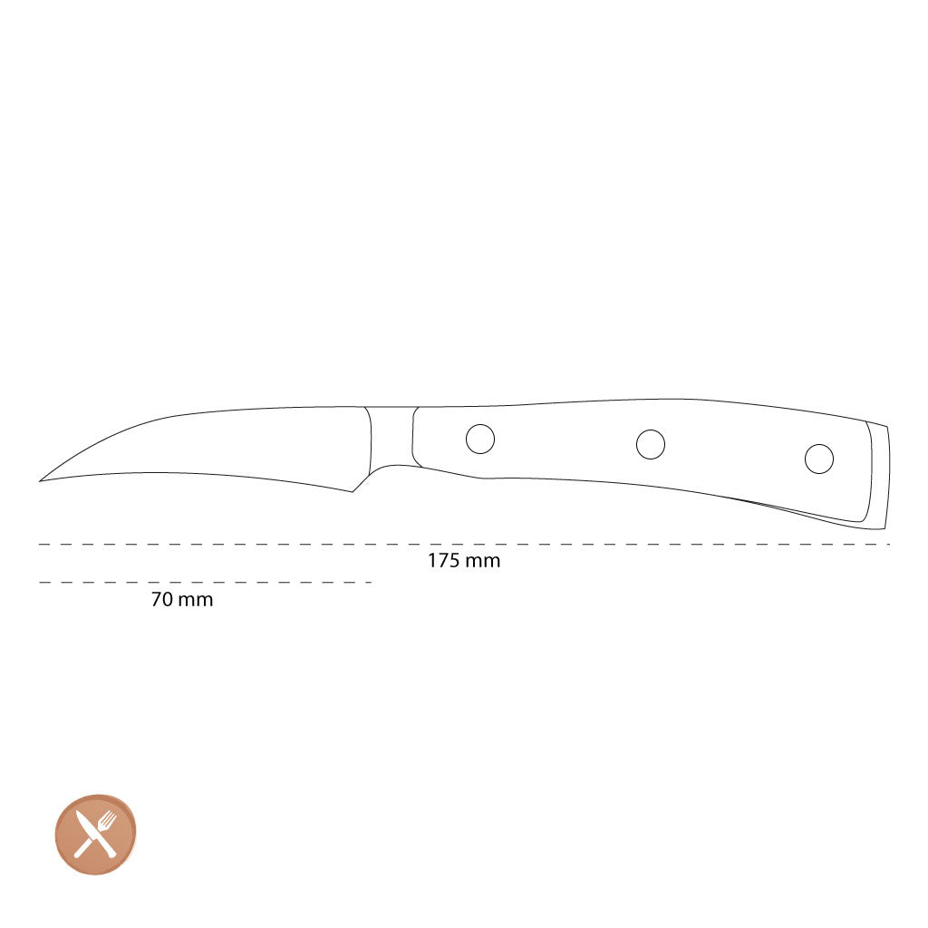 Wusthof - Classic Ikon Touring Knife 7 cm