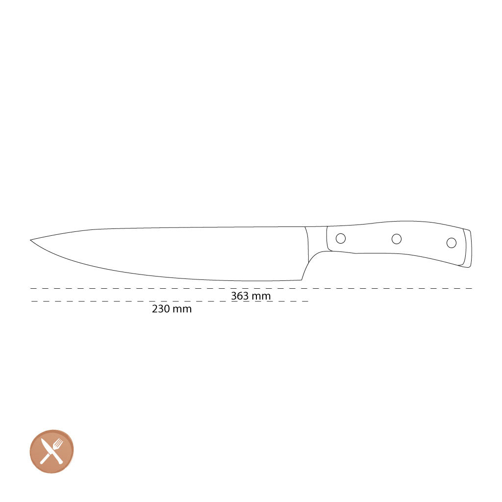 Wusthof - Classic Ikon Chef's Knife 23 cm