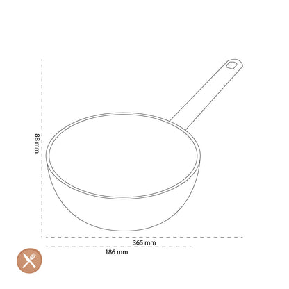 Demeyere - Apollo 7 Conical sauté pan 18 cm