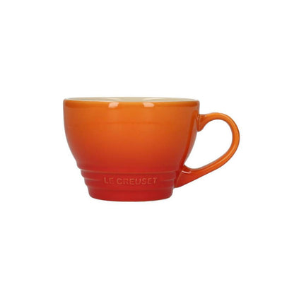 LeCreuset - Grande Tasse à Cappuccino Orange Rouge 0,4l