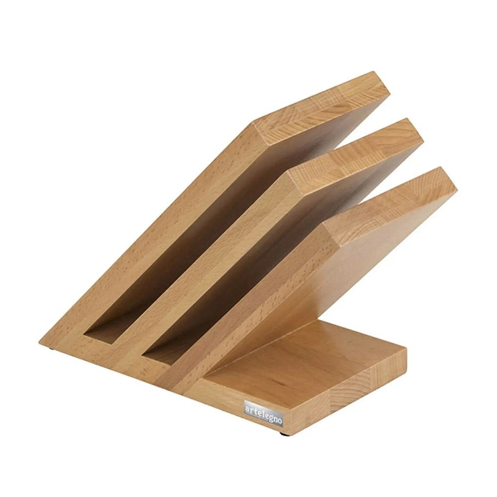 Artelegno - Venezia Magnetic Knife Block - Beech wood