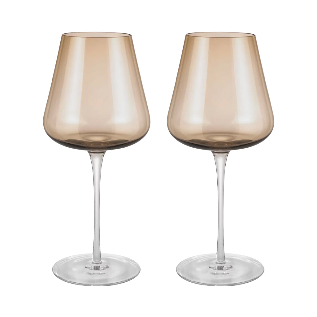 Blomus - BELO Red Wine Glasses Coffee (set of 2)