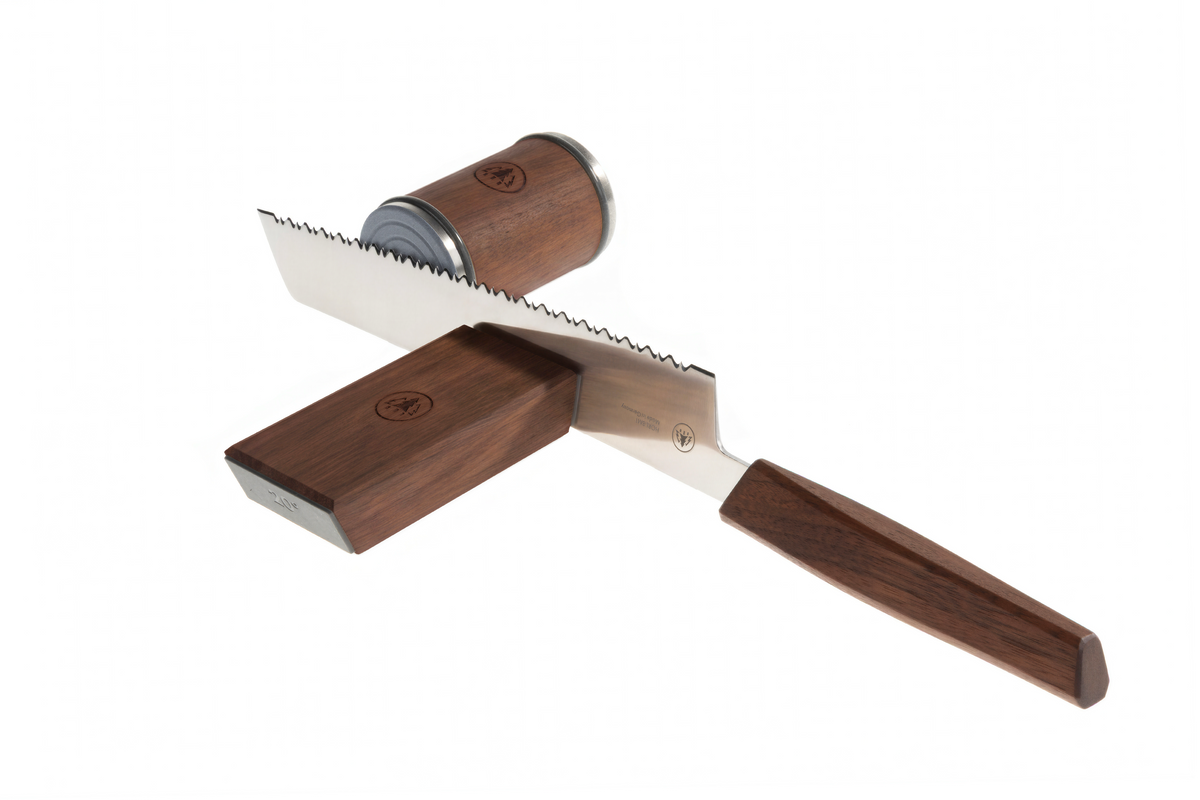 Horl - Bread Knife Walnut - Triple Pro Cut Double-Sided Serrated