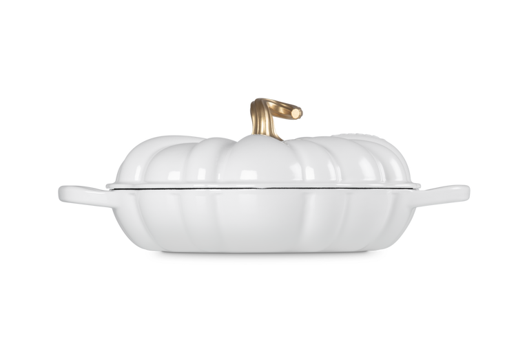 Le Creuset - Signature Pumpkin Campagnard White 28 cm