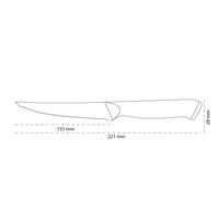 Shinrai Knives - Couteau à Steak Damas Série Eclipse 13 cm