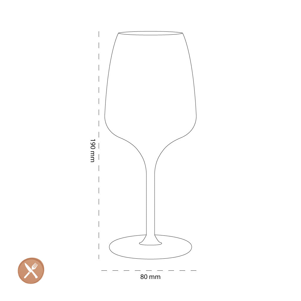 Leonardo - CESTI White Wine Glasses 360ml - Pack of 6