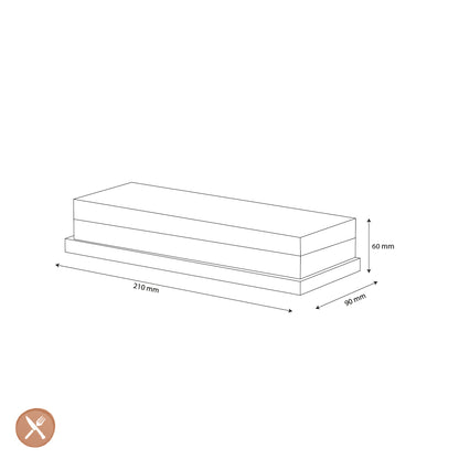 Pierre à aiguiser double face - Grain 2000/5000