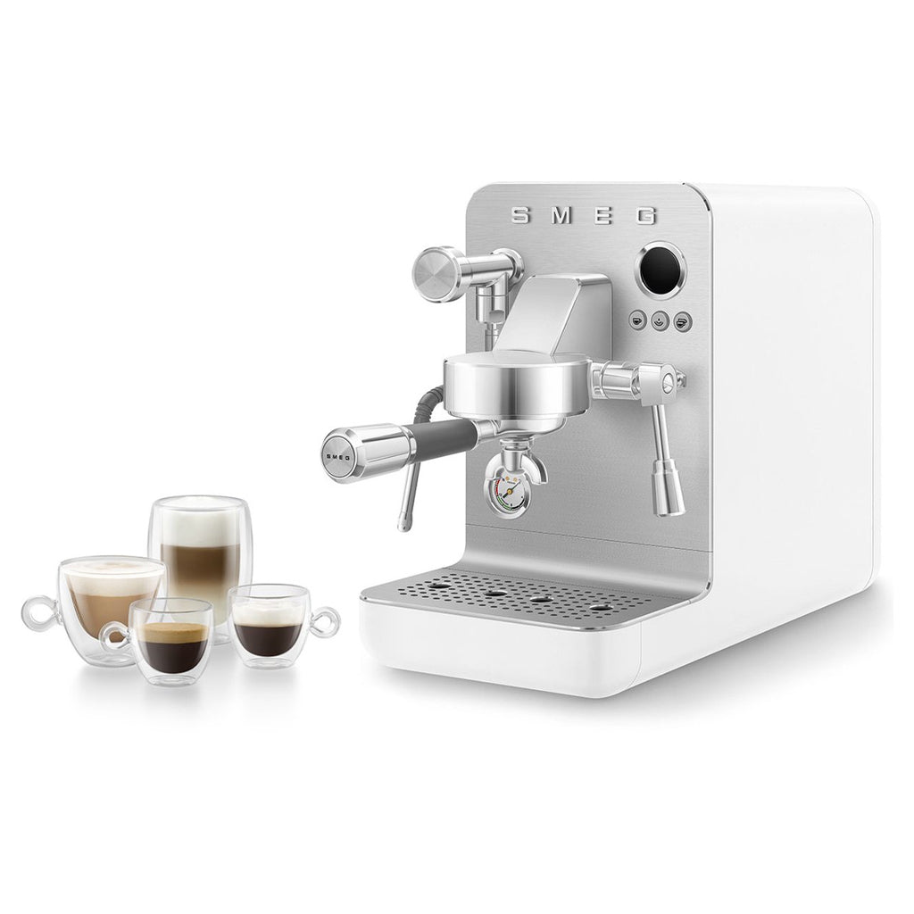 Smeg - Espresso Machine Matte White