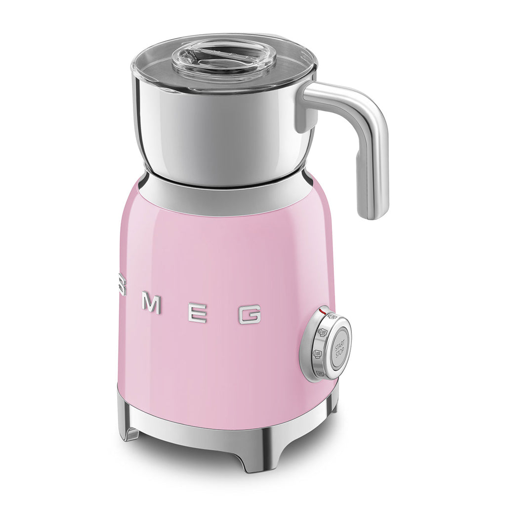 Smeg - Milk Frother | Pink | 50s | Induction Milk Frother