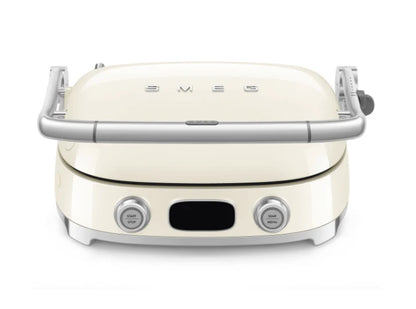 Smeg - Multifunctionele Grill  | Crème | Jaren 50 | Contactgrill
