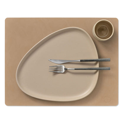 Lind DNA - Tablemat Square L Nupo Nougat