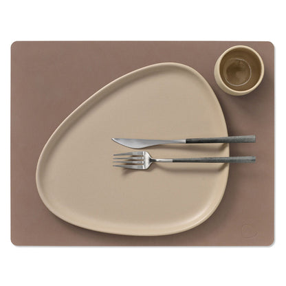 Lind DNA - Tablemat Square L Nupo Truffle