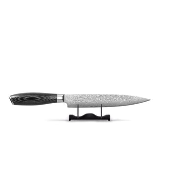 Shinrai Knives - Damast Pakka Wood Carving Knife 20 cm