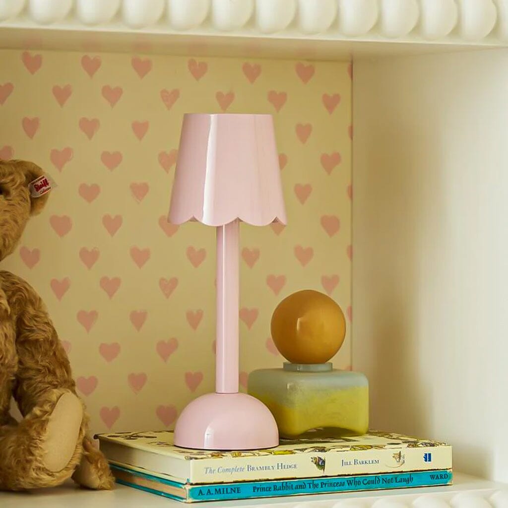 Addison Ross - Scallop Tafellamp LED - Pink - 28 cm Tafellamp Addison Ross 