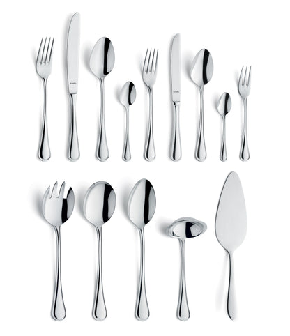 Amefa - Haydn 60-delige Bestekset 6 Personen Hoogglans - Zilverkleurig Bestekset Amefa 