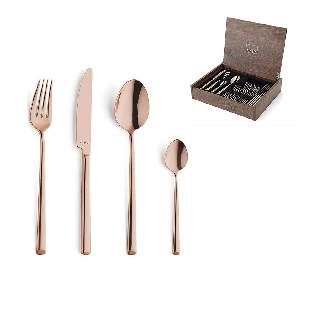 Amefa - Metropole 24-delige Bestekset - Koper Bestekset Amefa 