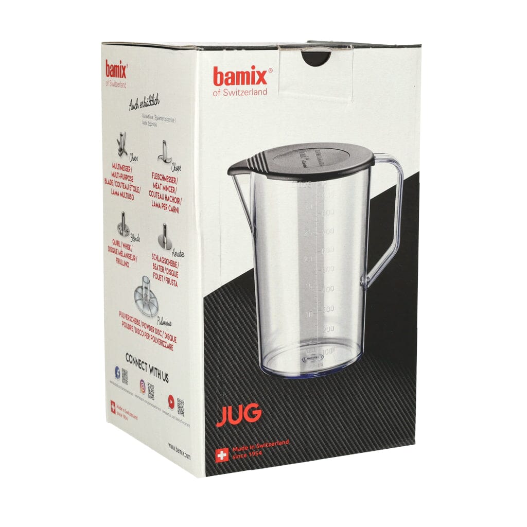 Bamix - Maatbeker 1l + Handvat + Deksel Maatbeker Bamix 
