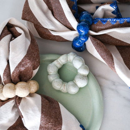 BYON - Servetringen Porto - Blauw - 4 Stuks Servetringen BYON 