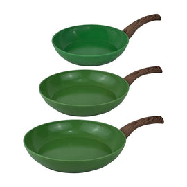 Cook & Pan - Go Green Koekenpannenset 3-delig Pannenset Cook & Pan 