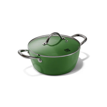 Cook & Pan - Go Green Kookpan 20 cm met glazen deksel Kookpan Cook & Pan 