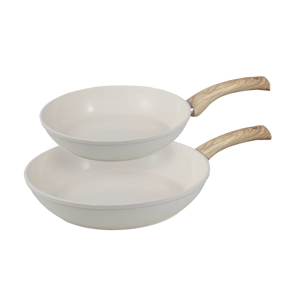 Cook & Pan - Go Ivory Koekenpannenset 2-delig Pannenset Cook & Pan 