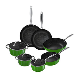 Cook & Pan - Honey Go Green Pannenset 7-delig Pannenset Cook & Pan 