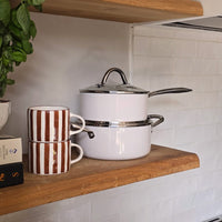 Cook & Pan - Honey Go Ivory Pannenset 7-delig Pannenset Cook & Pan 