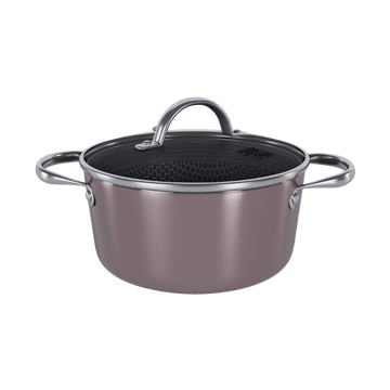 Cook & Pan - Honey Taupe of Mind Kookpot 20 cm met glazen deksel Cook & Pan 