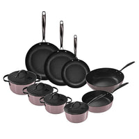 Cook & Pan - Honey Taupe of Mind Pannenset 9-delig Pannenset Cook & Pan 