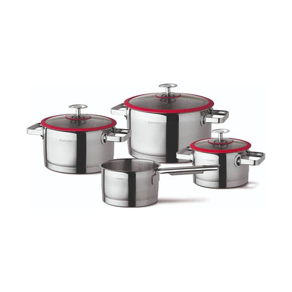 Cousinox - 4-pcs Cookware Set red Cuisinox 