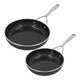 Demeyere - Ensemble de poêles à frire Alu Pro 5 Ceraforce 24 + 28 cm